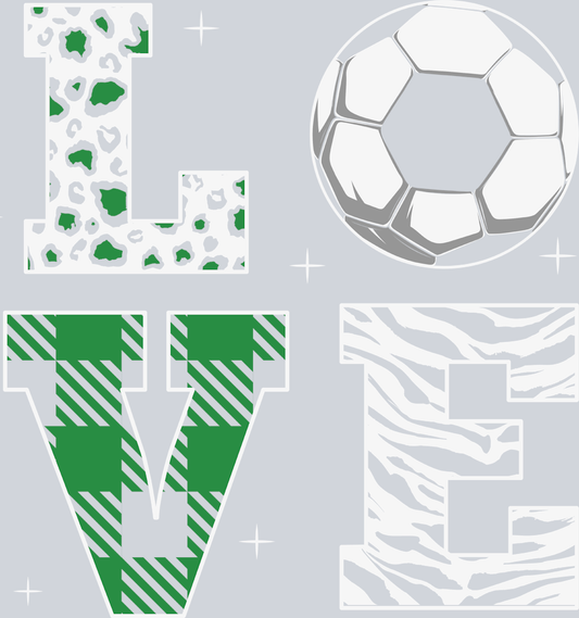 Love Soccer - STK03793 (DTF Transfers)