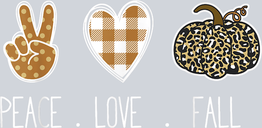 Peace Love Fall 19 - STK04746 (DTF Transfers)