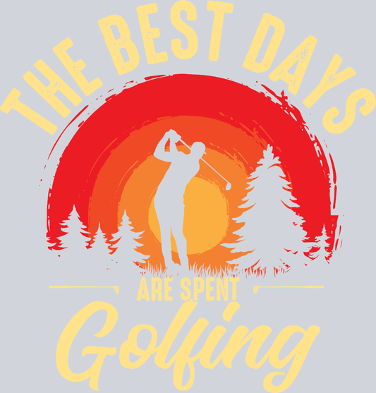 The Best Days Are Spent Golfing - STK06028 (DTF Transfers)
