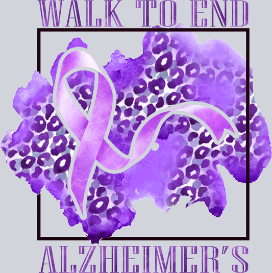 Walk To End Alzheimers - STK06777 (DTF Transfers)