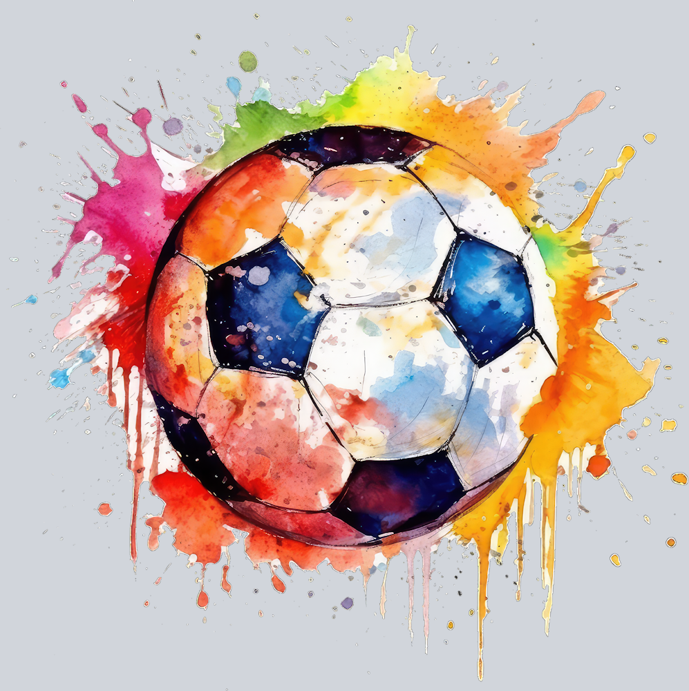 Soccer Paint 1 - STK05590 (DTF Transfers)