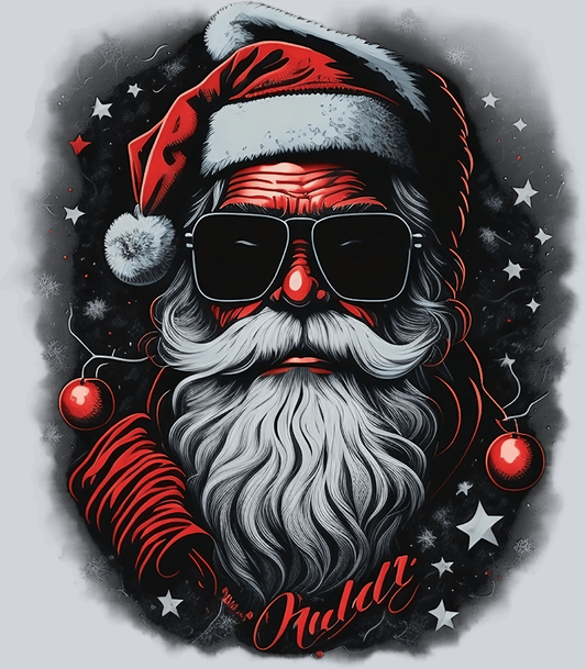 Santa Rocks 3 - STK05305 (DTF Transfers)