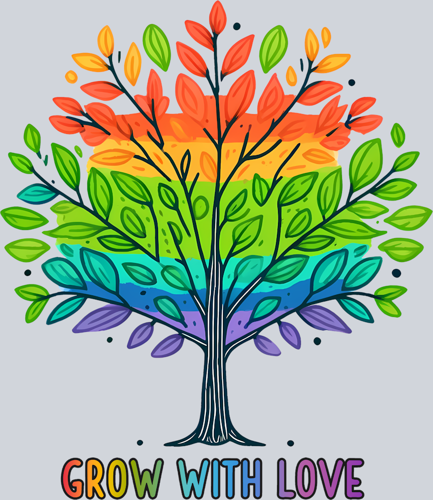 Grow With Love - STK02442 (DTF Transfers)