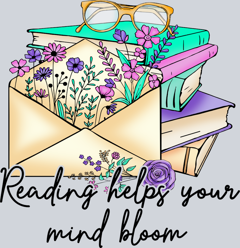 Books Reading Helps - STK01055 (DTF Transfers)