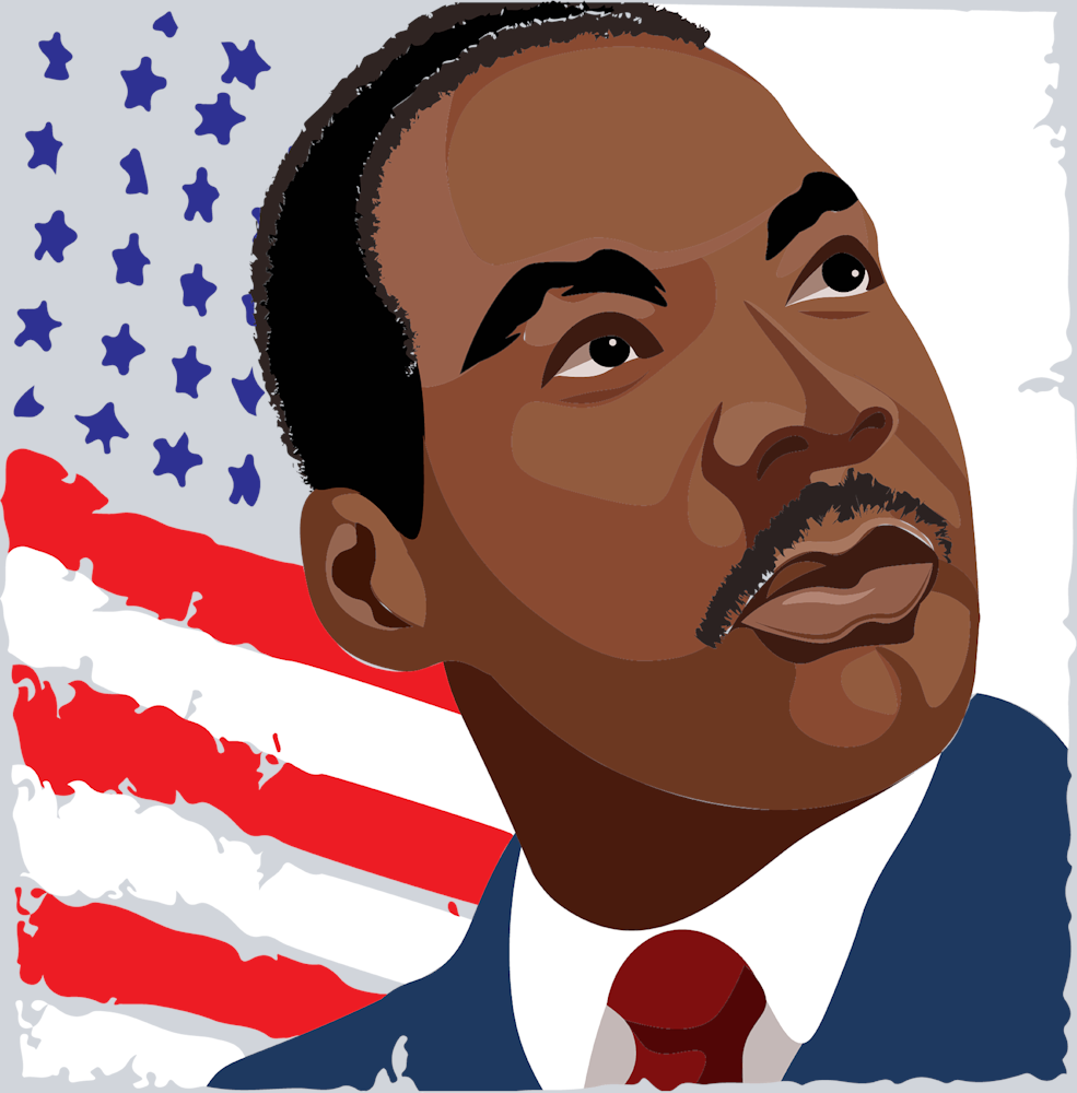 Mlk Flag Color - STK04308 (DTF Transfers)