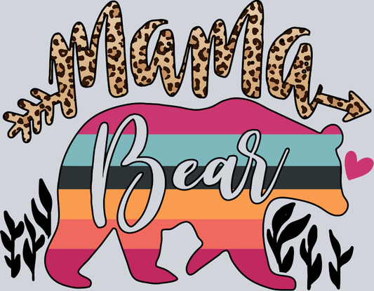 Mama Bear - STK03950 (DTF Transfers)