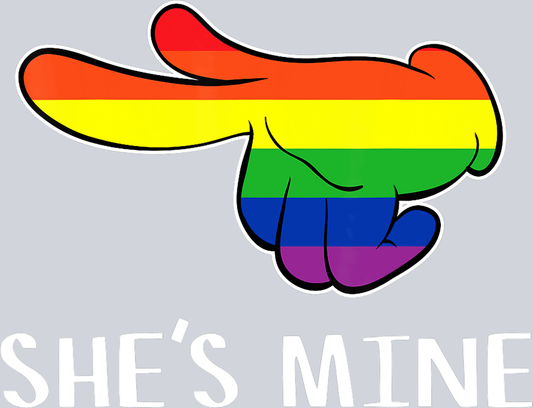 Shes Mine Left - STK05447 (DTF Transfers)