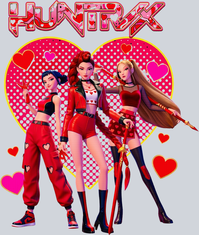 Huntrix Valentine - STK07625 (DTF Transfers)