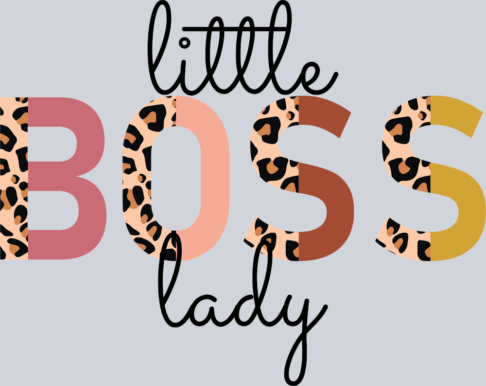 Little Boss Lady - STK03616 (DTF Transfers)