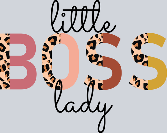 Little Boss Lady - STK03616 (DTF Transfers)