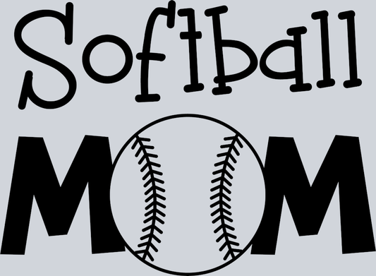 Softball Mom 9 - STK07365 (DTF Transfers)