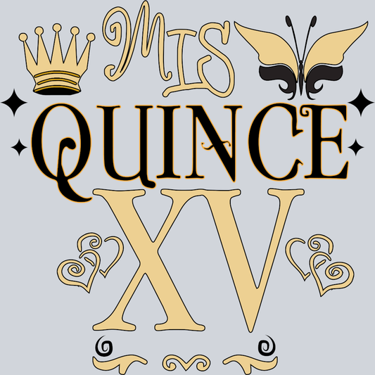 Mis Quince XV - STK06908 (DTF Transfers)