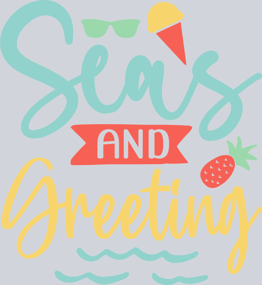 Seas And Greeting - STK05401 (DTF Transfers)