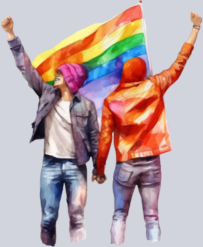 LGBTQ Pride 1 - STK07106 (DTF Transfers)