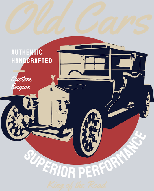 Old Cars Superior Performance - STK04588 (DTF Transfers)