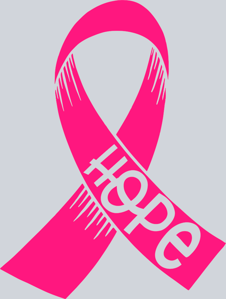 Hope - Pink Ribbon - STK02791 (DTF Transfers)