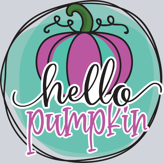 Hello Pumpkin 5 - STK07199 (DTF Transfers)