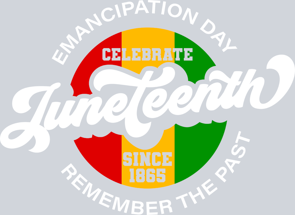 Celebrate Juneteenth Emancipation Day - White - STK01234 (DTF Transfers)