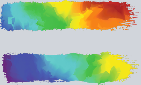 Pride Gradient Watercolor Stripes - STK04991 (DTF Transfers)