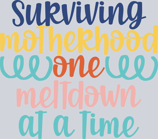 Surviving Motherhood - STK05888 (DTF Transfers)