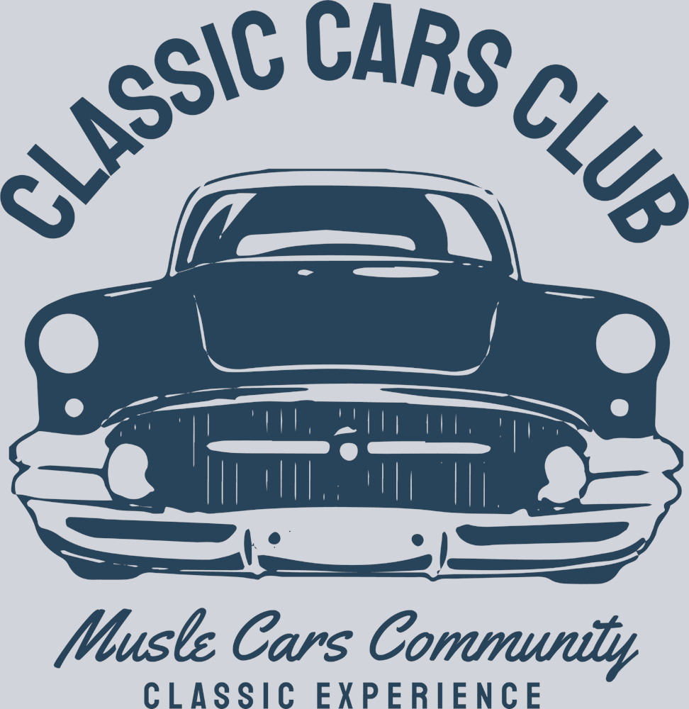 Classic Cars Club 1 - STK01365 (DTF Transfers)