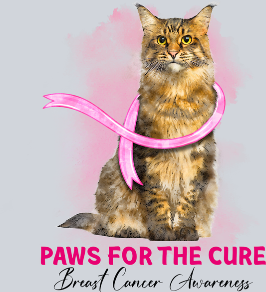 Paws For The Cure BCA - STK06862 (DTF Transfers)