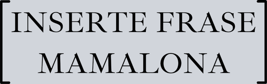 Inserte Frase Mamalona Black - STK03216 (DTF Transfers)