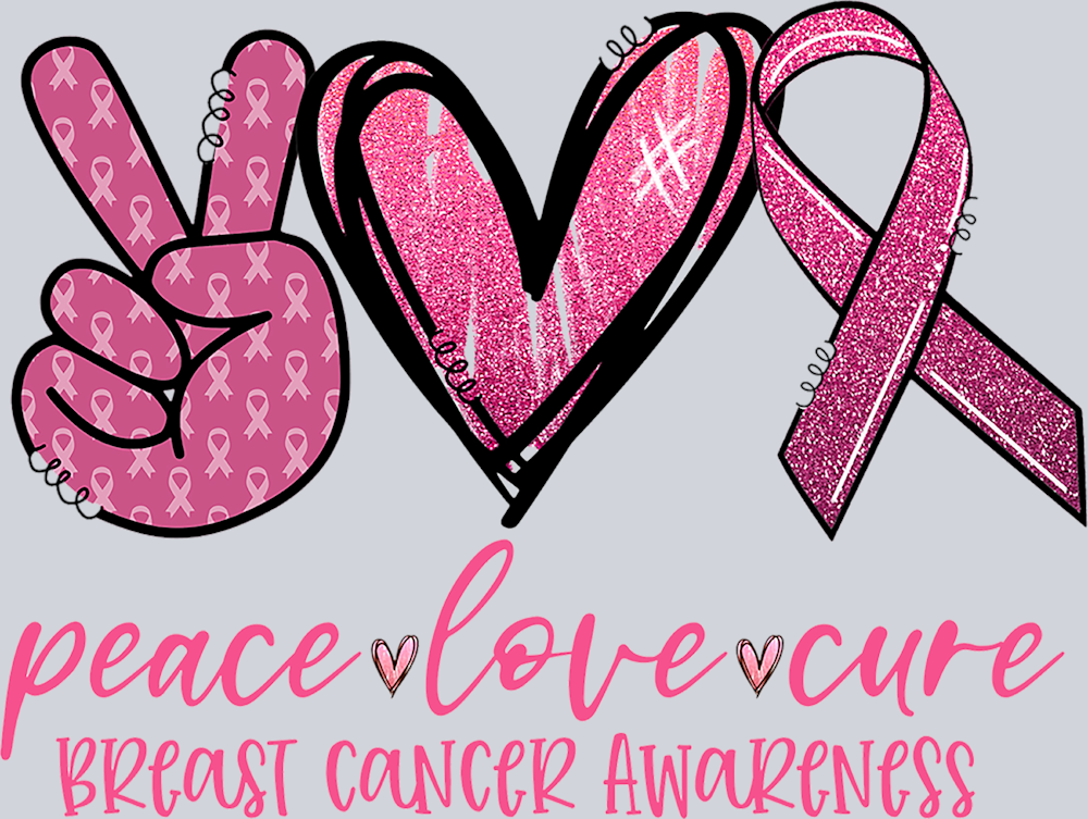 Peace Love Cure - STK04725 (DTF Transfers)
