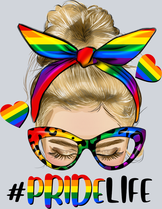 Pride Life Messy Bun 1 - STK04999 (DTF Transfers)