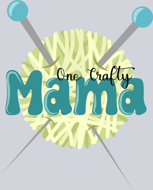 One Crafty Mama - STK04595 (DTF Transfers)