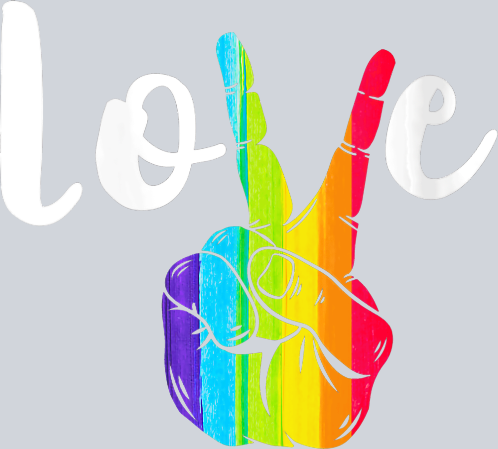 Love Peace Pride - STK03783 (DTF Transfers)