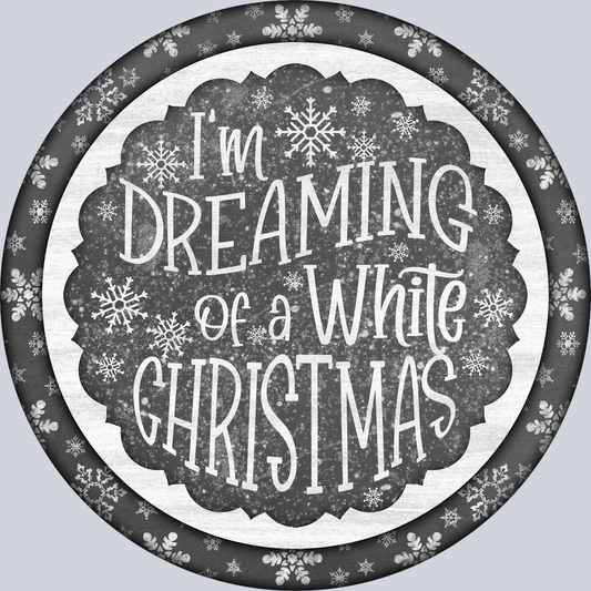 I'm Dreaming Of A White Christmas - STK03054 (DTF Transfers)