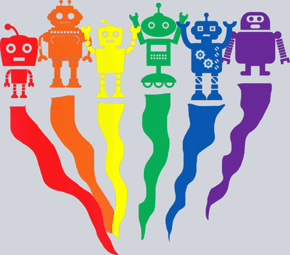 Pride Robot - STK05014 (DTF Transfers)