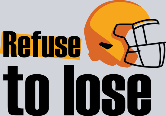 Refuse To Lose Football - STK05170 (DTF Transfers)