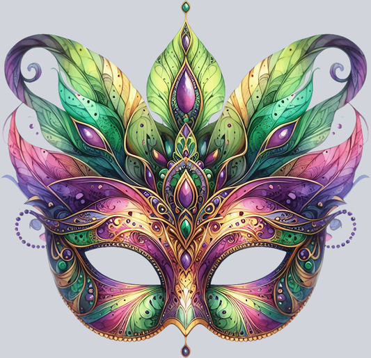 Mardi Gras 5 - STK04001 (DTF Transfers)