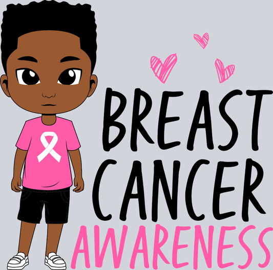 Breast Cancer Awareness Boy 1 - STK01116 (DTF Transfers)