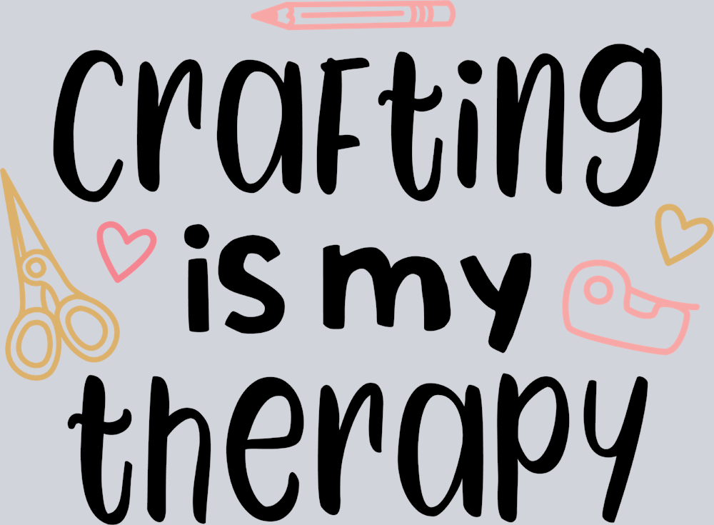 Crafting Therapy - STK01459 (DTF Transfers)