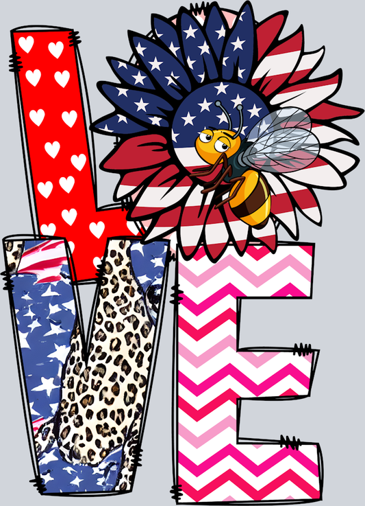 Love Sunflower - STK03796 (DTF Transfers)