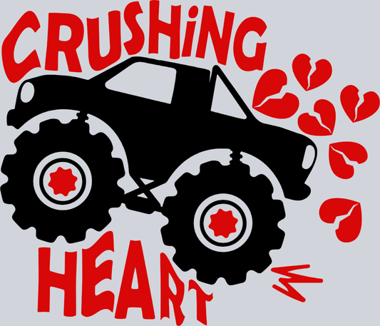 Crushing Heart - STK01483 (DTF Transfers)