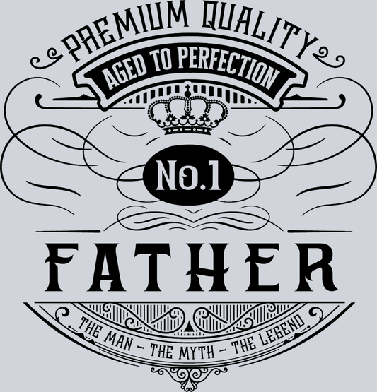 Father Label Black - STK01949 (DTF Transfers)
