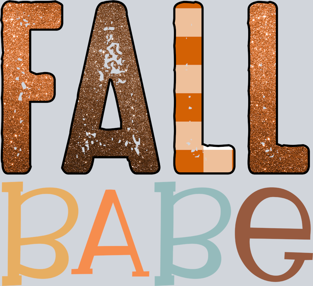 Fall Babe 4 - STK07142 (DTF Transfers)
