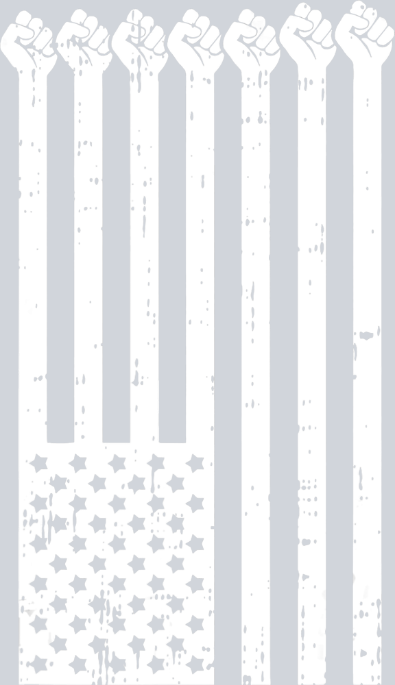 Raised Fists Flag - STK05132 (DTF Transfers)