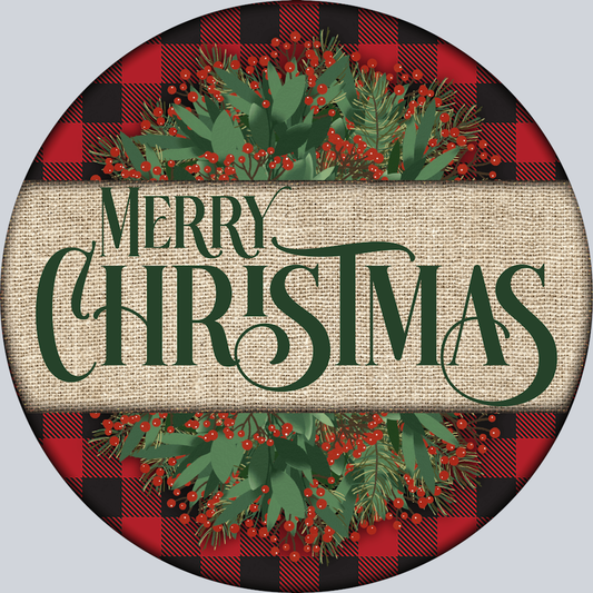 Holly Merry Christmas - STK02777 (DTF Transfers)