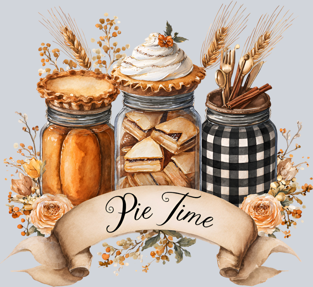 Fall Pie Time 2 - STK07373 (DTF Transfers)