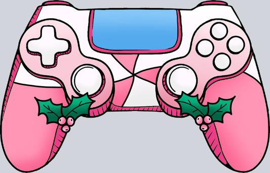 Controller Christmas Peppermint - STK01424 (DTF Transfers)
