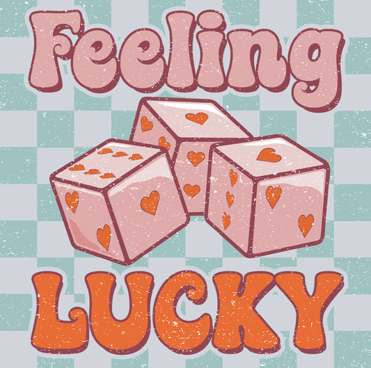 Retro Feeling Lucky - STK05196 (DTF Transfers)