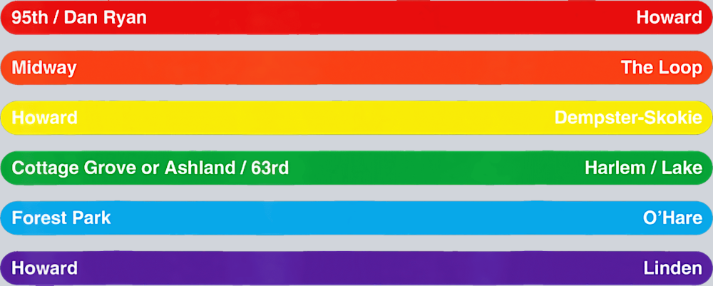 Six Line Stripes - STK05481 (DTF Transfers)