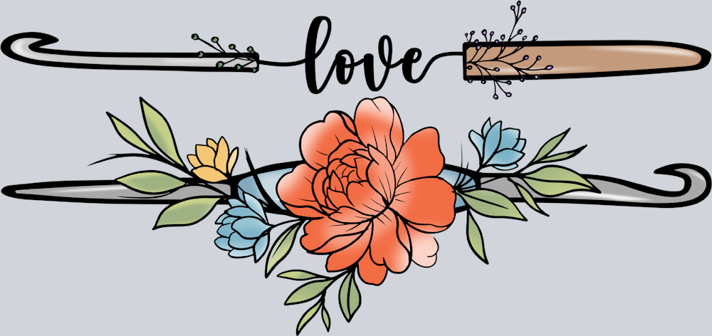 Love Crochet 1 - STK03713 (DTF Transfers)
