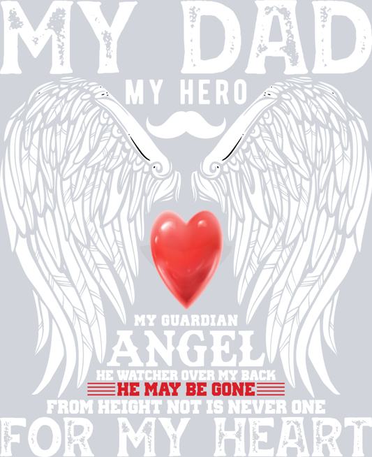 My Dad My Hero - STK04408 (DTF Transfers)