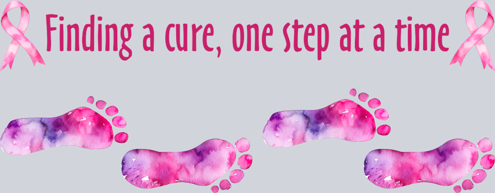 Finding A Cure One Step At A Time BCA - STK06839 (DTF Transfers)